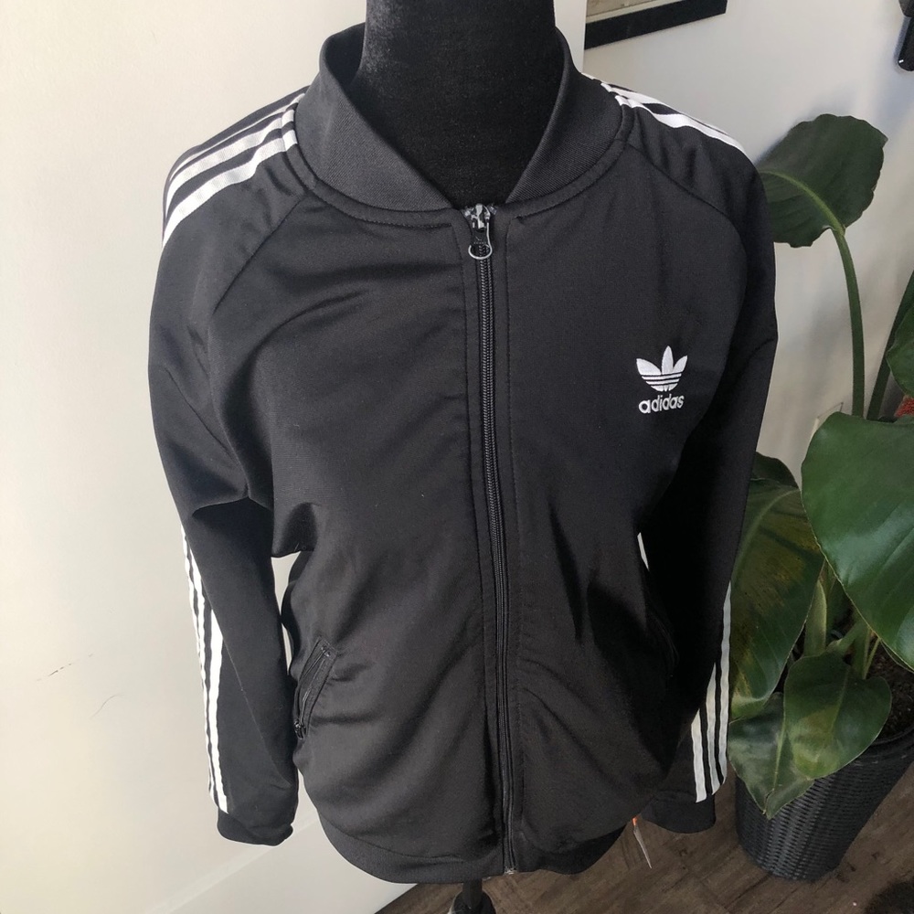 Kids Adidas Track Jacket Size 18 or L